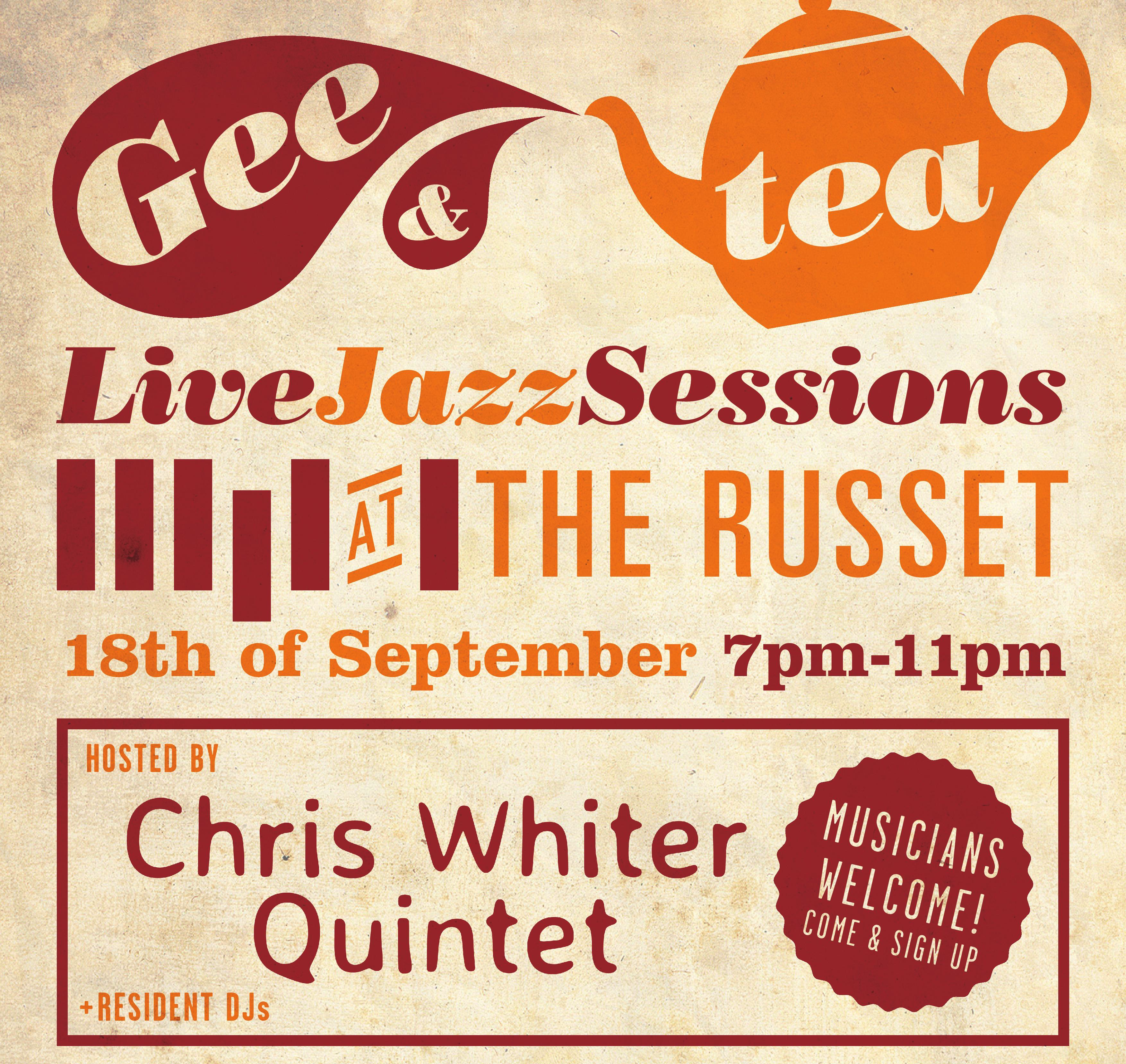 The Chris Whiter Quintet launch night